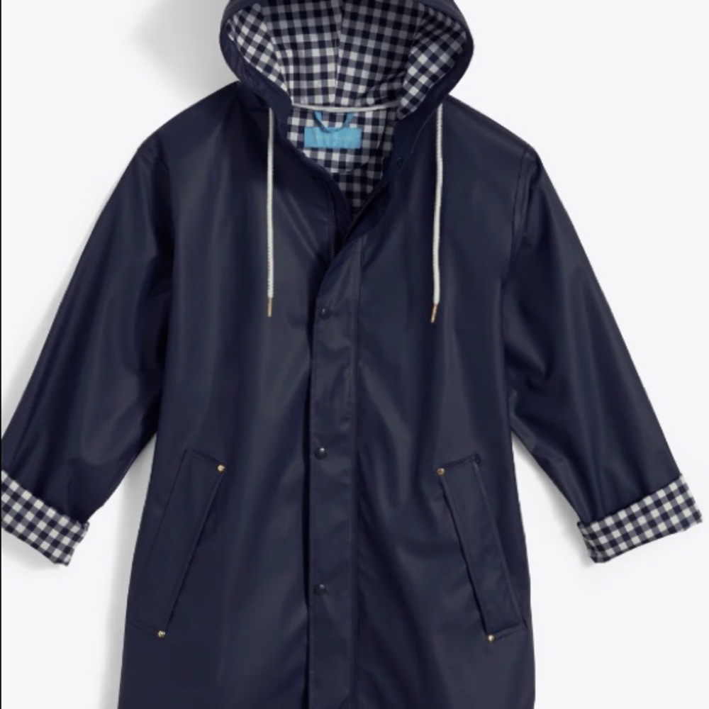 Draper James Rain Jacket in Navy
